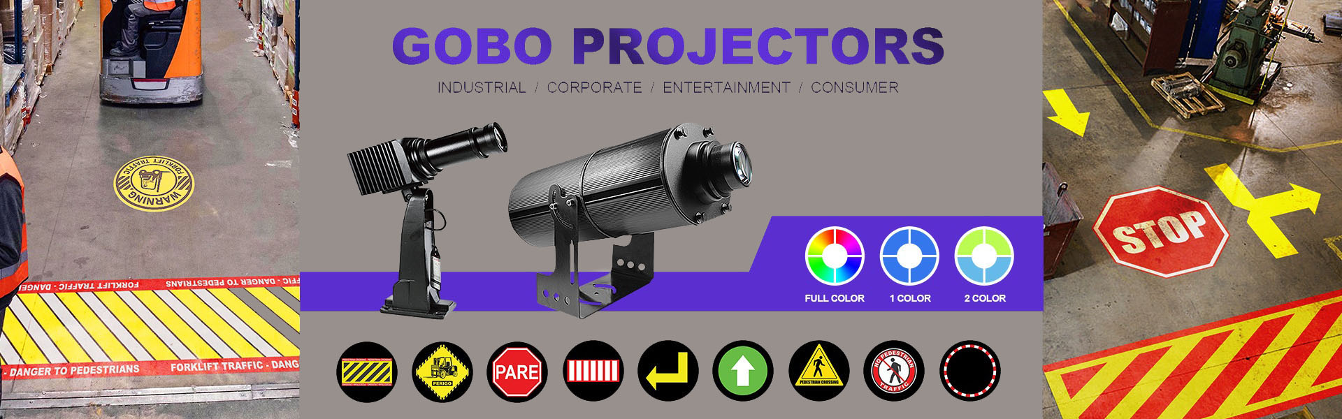 Проектор на логото на Gobo, LED Work Light, LED светлината на мотокари,Wetech Electronic Technology Limited